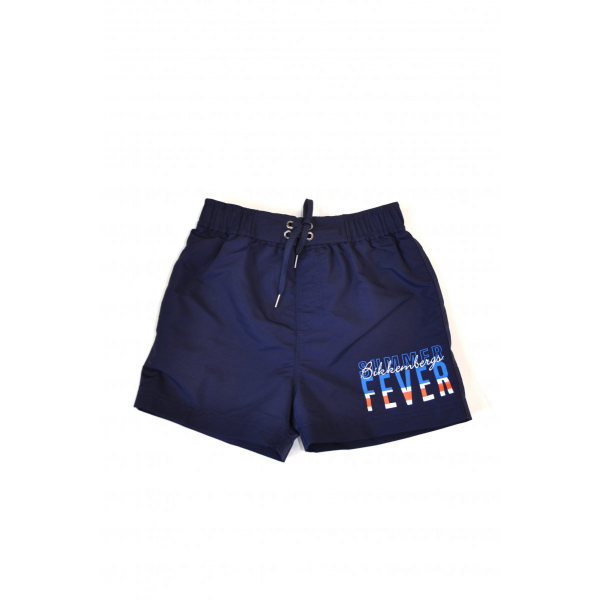 Navy blue swim shorts