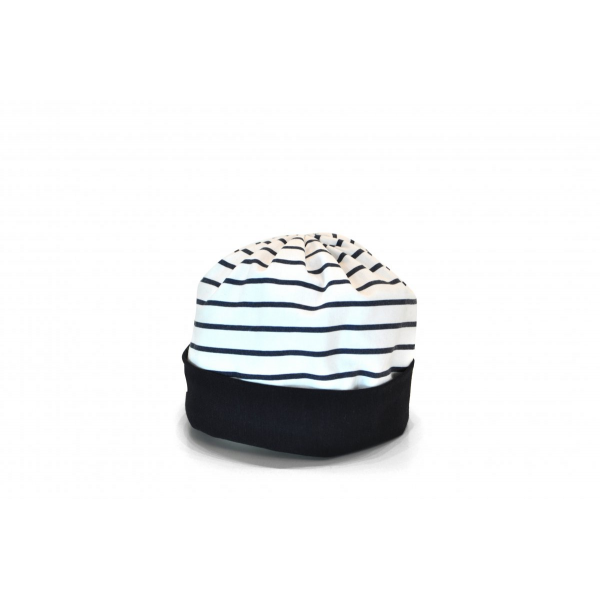 Striped knit hat 