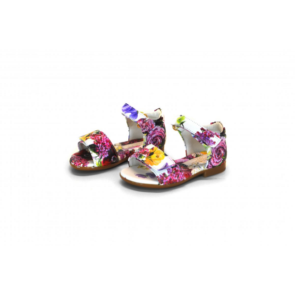 Floral Velcro Sandals