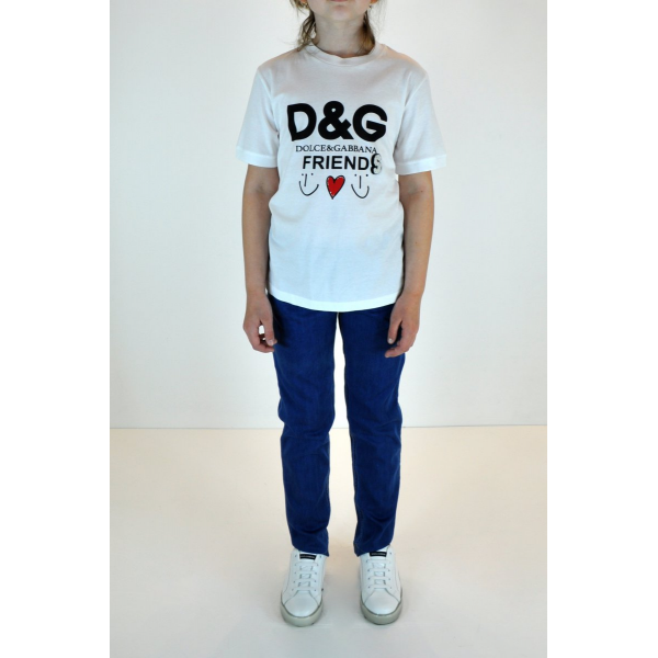 T-shirt with "D&G" logo