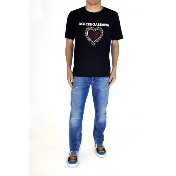 D&G Black Heart T-shirt