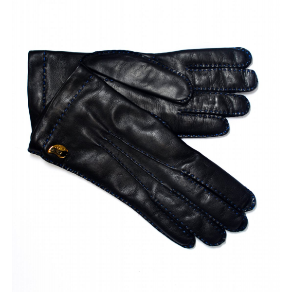 Insulated gloves with contrasting seams