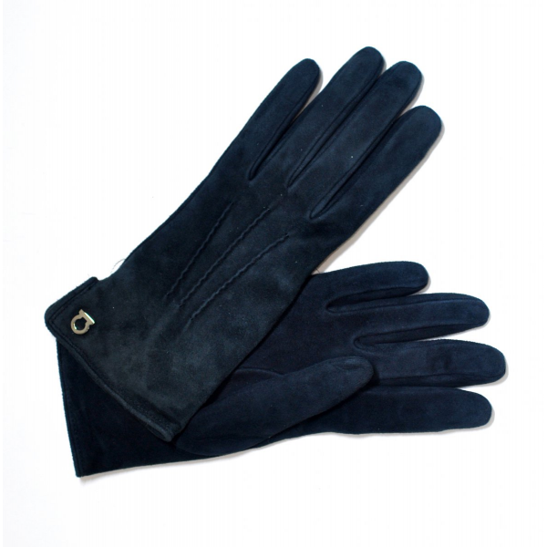Suede insulated gloves