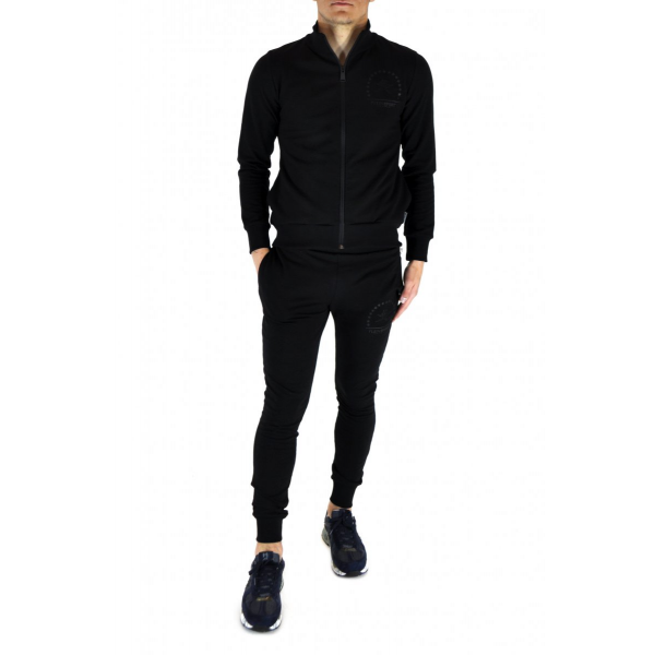 Tracksuit with stand-up collar (fleece)